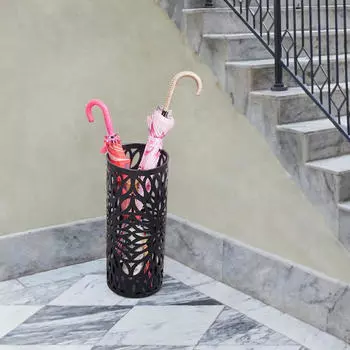 Держатель для зонта, контейнер для уличных тростей и крыльца золотой