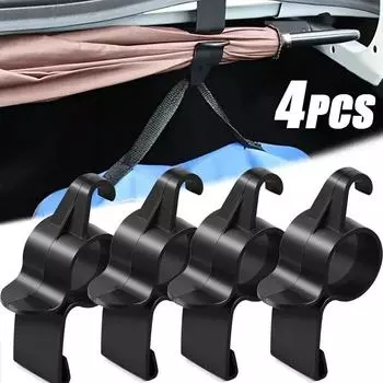 Держатель для зонта Крючок для багажника автомобиля Крепление для зонта Крючок для полотенец для растений Автомобильные аксессуары Универсальный внутренний органайзер для хранения Держатели