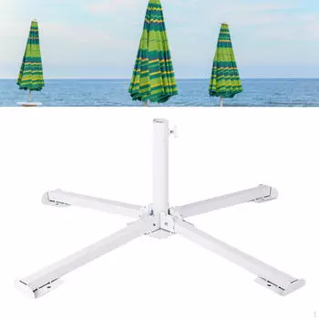 Держатель для зонта на открытом воздухе, основание для зонтика для летних мероприятий Black With Water Bag