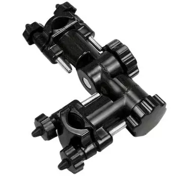 Держатель для зонта PLEAVIT, шарнирный, для рыбалки, кемпинга, на открытом воздухе, тент, труба, стул, стойка, фиксированный угол регулировки чёрный