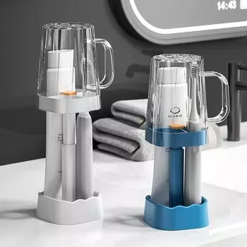 Держатель для зубной щетки, защитный чехол, коробка для хранения, держатель для зубной пасты, органайзер в ванной комнате, держатель для электрической зубной щетки