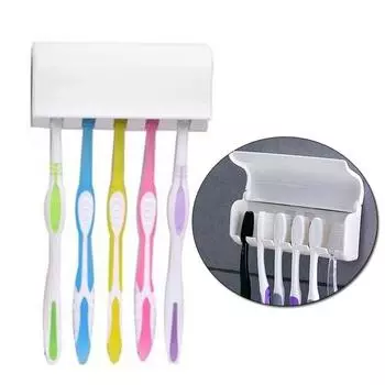 Держатель для зубных щеток для ванной комнаты Аксессуары для ванной Чехол для зубных щеток Настенная вешалка Стойка Стойка Drop