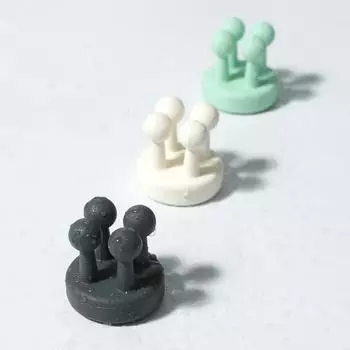 Держатель для зубных щеток, многофункциональный крючок, водонепроницаемый самоклеящийся одинарный крючок для зубной щетки, настенный держатель для ванной комнаты и кухни серый