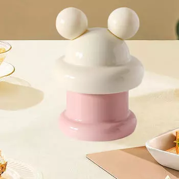 Держатель для зубочисток, контейнер для хранения ватных палочек с крышкой для кухни, кафе White Cap