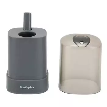 Держатель для зубочисток Утолщение Автоматический диспенсер для зубочисток для кухни Ресторан Черный чёрный