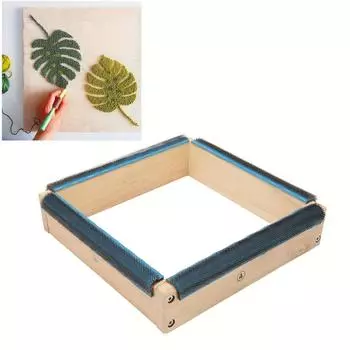 Держатель дырокола Secure Grip — универсальные пяльцы для вязания крючком и вышивания ковров для приключений в творчестве 1 set