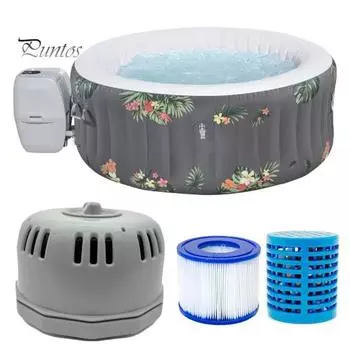 Держатель фильтра для Lay-Z-spa 54123 Простая установка Долговечная работа Запасные части Корпус держателя фильтра для надувной гидромассажной ванны для P6653 для 1