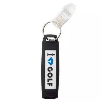 Держатель-фиксатор крышки паттера DAIYA GOLF Diamond, прикрепленный к крышке паттера AS-4002 90, черный