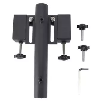 Держатель флагштока для грузовика, универсальная стальная прочная конструкция, сцепное устройство для грузовика, крепление для флагштока для грузовиков, внедорожников