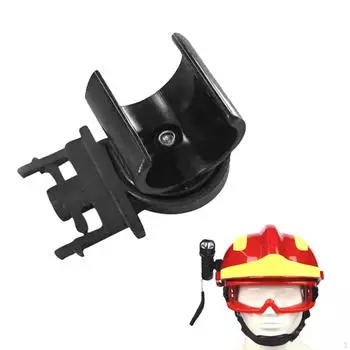 Держатель фонарика для шлема, зажим, аксессуары, легкая установка, черный цвет Style A