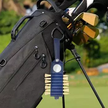 Держатель футболки для гольфа Контейнер для хранения большой емкости Износостойкий легкий портативный органайзер для футболок для гольфа Аксессуары синий