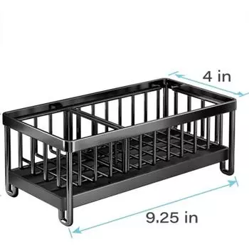 Держатель губки для кухонной раковины, нержавеющая сталь, органайзер для губки для посуды, сито, держатель щетки для хранения