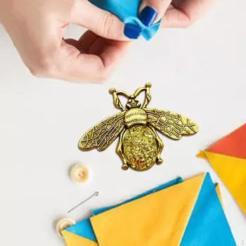 Держатель иглы для швейной машины «Пчела» Уникальные подарки на День матери для жены Держатель золотой