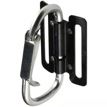 Держатель инструмента Kiyo KH, алюминиевый, гибкий, карабинного типа с когтем, серебристый, One-touch 513E-1 серебряный