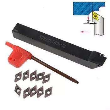 Держатель инструмента Твердосплавная пластина DCMT0702 Пластина для получистовой обработки