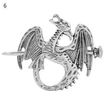 Держатель Ювелирные изделия Кельтские узлы Викинг Дракон Шпильки Заколки для волос Аксессуары для волос Палочки для волос викингов 6