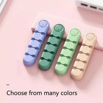 Держатель кабеля Гибкий Износостойкий Противообмоточный фиолетовый