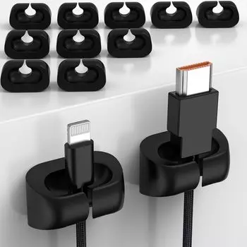 Держатель кабеля YOJOCK Cable Cable Cord Проводной шнур Cable Preventing For Paste Type Clip, Fixing, Clip, Organization, Management, Bundle, Falling,