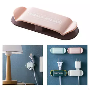 Держатель кабеля Зубная щетка, крючки для вилок Самостоятельные вешалки Держатели для дрелей Настенный монтаж серый