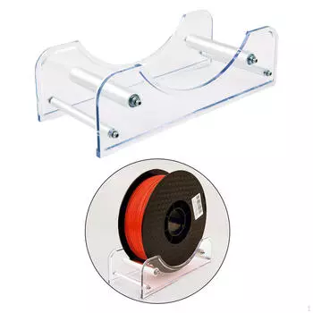Держатель катушки 3D-принтера, расходный кронштейн для печати, аксессуары со стойкой подшипника, для материала Pla black