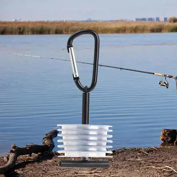 Держатель катушки для ловли нахлыстом, Т-образный держатель, черный для пресной воды,