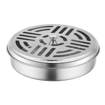 Держатель катушки из нержавеющей стали для дома, огнестойкий, предотвращает глажку, подставка для благовоний