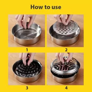 Держатель катушки от комаров, лоток из нержавеющей стали, круглая стойка для спиралей, благовоний серебряный