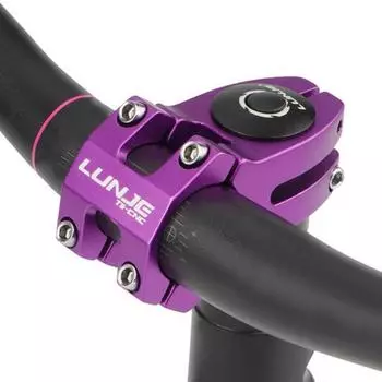 Держатель клетки для бутылки с водой на велосипеде, высокопрочный, нержавеющий, устойчивый к коррозии, сверхлегкий кронштейн для крепления на руль, зажим, подставка, адаптер, аксессуар B фиолетовый