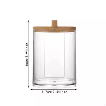 Держатель кофейного фильтра с круглой подставкой и деревянной крышкой для хранения, подставка-диспенсер для контейнера