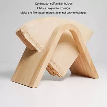 Держатель кофейного фильтра, водонепроницаемая подставка для кофейной бумаги, подставка для кофейного фильтра, для домашнего использования