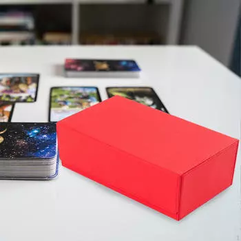 Держатель коробки для коллекционных карточек, игра для коллекционных карточек красный