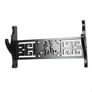 Держатель кронштейна для самурайского меча, настенная стойка для китайской флейты, декоративная для домашнего офиса 1 Tier