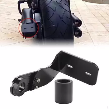 Держатель кронштейна номерного знака мотоцикла чёрный