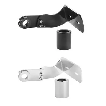 Держатель кронштейна номерного знака мотоцикла, запасной компонент держателя номерного знака, кронштейн номерного знака на 2018-2024 гг. серебряный