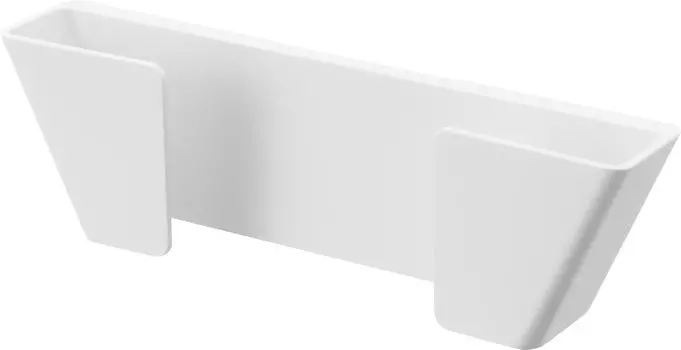 Держатель крышки для кастрюли с крючком Yamazaki Jitsugyo Film S, белый, W21 xx H6 см, крючок, не тарелка, плавающий держатель крышки для хранения 1559, корпус D3.9 (Фильм включен) белый