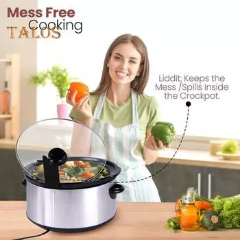 Держатель крышки для мультиварки, термостойкая многоразовая подставка для крышки кастрюли, пластиковый органайзер для 6-квартовых кастрюль, экономящая место подвесная стойка чёрный