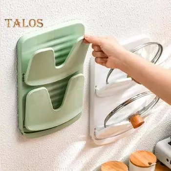 Держатель крышки кастрюли, двухслойный слив без запаха, складной дизайн на каждый день, держатель крышки кастрюли, бытовые принадлежности белый
