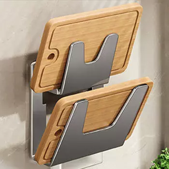 Держатель крышки кастрюли Практичный прочный Простой в установке Многофункциональный стенд без проколов для кладовой