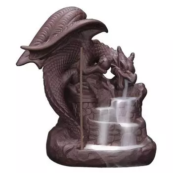 Держатель курильницы с обратным потоком динозавра для домашнего декора