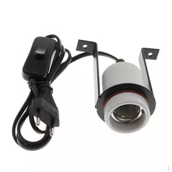 Держатель лампы для рептилий, черепах, амфибий, цоколь для тепловой лампы в виде бородатого дракона, ящерицы