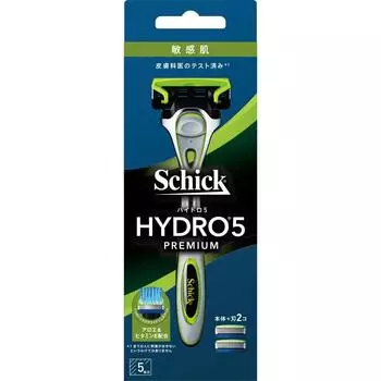 Держатель лезвий Chic Hybro Thick Hydro 5 Premium для чувствительной кожи + 1 сменное лезвие