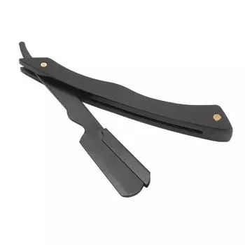 Держатель лезвия для бороды акриловый складной нержавеющая сталь складной нож для бороды ручка для парикмахера