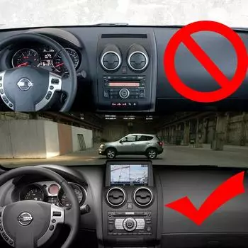 Держатель мобильного телефона для Nissan Qashqai Dualis J10 2007 2008 2009, зажим для воздуховода, поддержка беспроводного лотка для быстрой зарядки, аксессуары