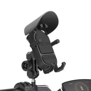 Держатель мобильного телефона с шаровой головкой, водонепроницаемый и амортизирующий, позиционирующий держатель, портативный оптовый держатель для телефона, держатель для электромобиля 19.5*7.5*8.3cm,M8 чёрный