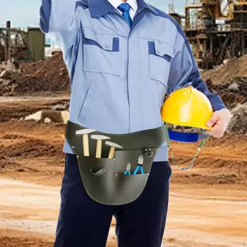 Держатель на пояс для садовых инструментов, поясная сумка, органайзер для электрика, регулируемая утилита для темно-зеленого