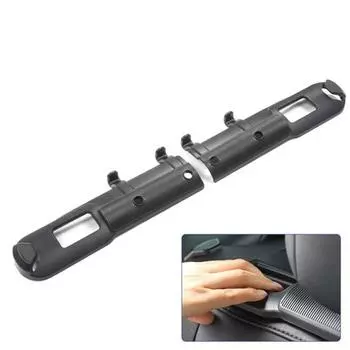 Держатель направляющей ремня безопасности на заднем сиденье. Легкий доступ. Решение без дребезжания. Простая установка. Держатель ремня безопасности для Tesla Model Y. чёрный