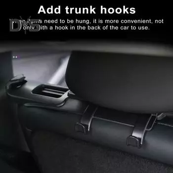 Держатель направляющей ремня безопасности на заднем сиденье. Легкий доступ. Решение без дребезжания. Простая установка. Держатель ремня безопасности для Tesla Model Y. чёрный