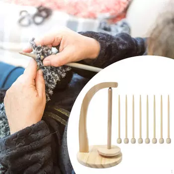 Держатель ниток для вязания крючком Шерсть для рукоделия, вязания, шитья, A