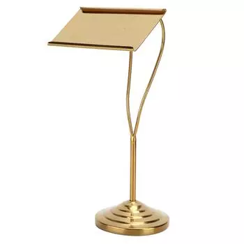 Держатель номера стола 8 дюймов золотистый модный кронштейн из нержавеющей стали для свадебного стола