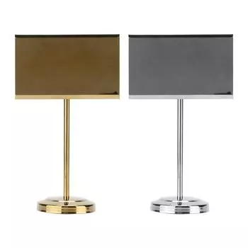 Держатель номера стола, многоцелевой, стабильный, регулируемый, зажим для именных карточек для свадебной вечеринки, офиса Gold